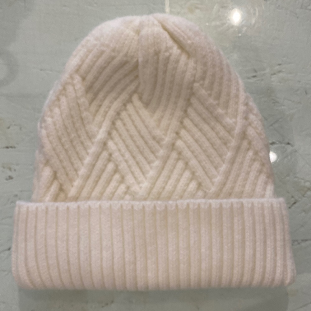Knit winter beanie hat
